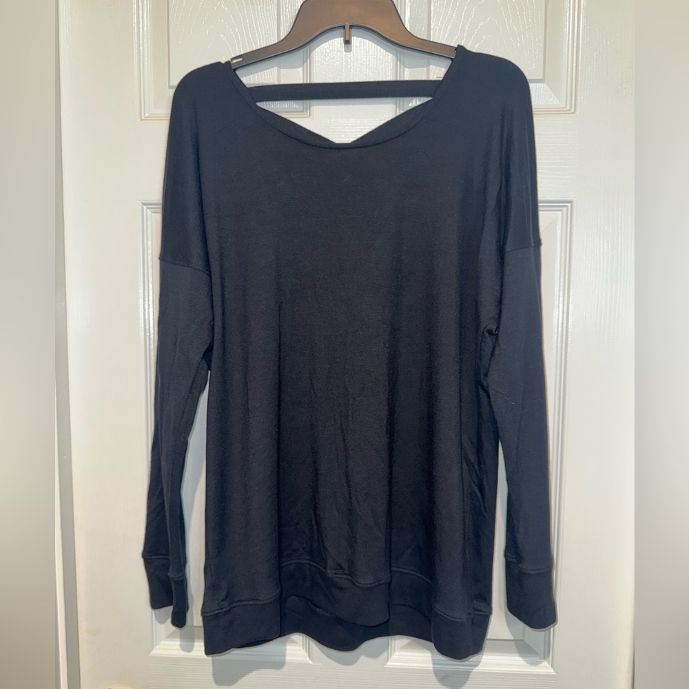 Athleta Black Women's Tshirt. Size L